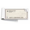 Santa Fe Book Format Designer Gift Certificate
